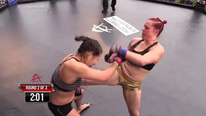 WMMA FIGHT - MARLA FORD VS NOELANI KIRK - FEMALE MMA FIGHT