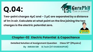 Ch02Q04 (Electric Potential & Capacitance) Assignment Solutions