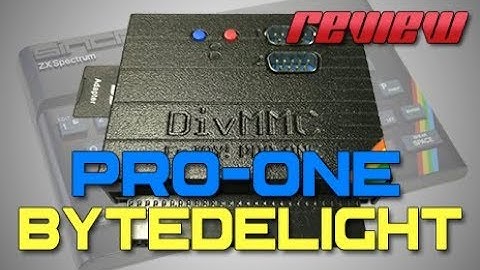 ByteDelight Enjoy ProOne per ZX Spectrum con SD Card Tutorial