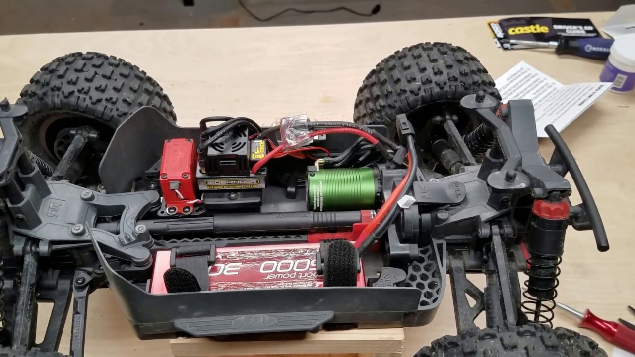 Arrma Granite Voltage Under The Hood Youtube