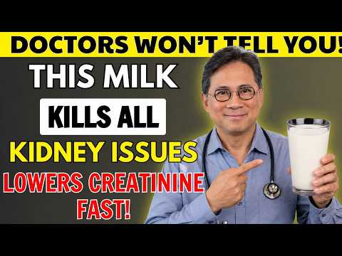 OVER 60? 3 Kidney-Friendly Milks to Cleanse & Lower Creatinine Fast | Senior Food Coach