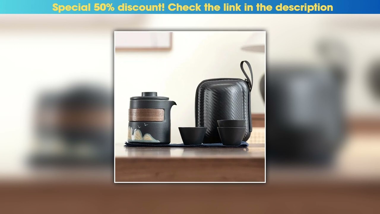 Review Japanese Quick Drink Cup Travel Tea Set Kung Fu TeaSet Ceramic Portable Teapot Porcelain Gai