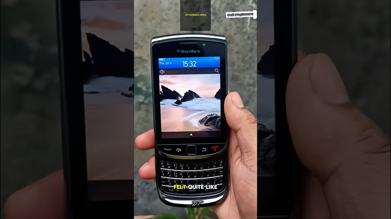 Самый смелый шаг BlackBerry… который почти сработал 😎😯
