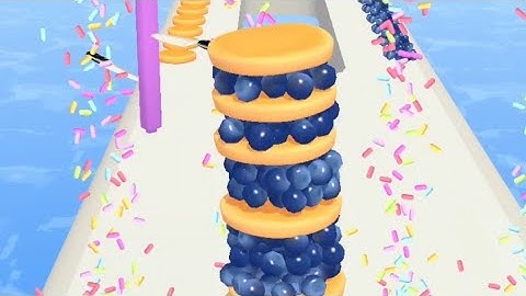 Pancakes 🥞 Run ASMR Gameplay, Very relaxing and Satisfying all levels Gameplay walkthrough Android