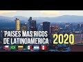 10 Países más ricos de Latinoamérica 2020 | PIB Per cápita ppa