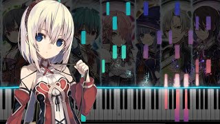 Wasureji no Kotonoha「忘れじの言の葉」- Grimm Notes OST (Piano Synthesia)