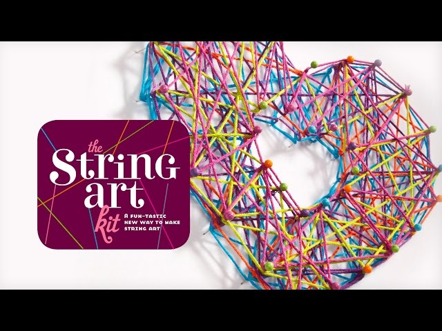 Craft Tastic 8.5 String Art Kit 177pc
