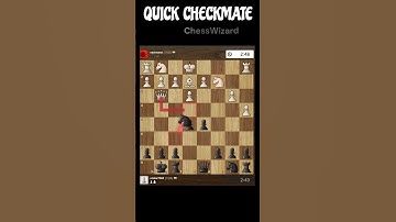 Quick Checkmate With Nimzowitsch-Larsen Attack | #shorts #chesstactics