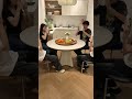 狭い部屋でも大丈夫 円形から楕円形に変化する魔法のテーブル #インテリア