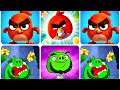 ОБЗОР ВЕСЕЛЫХ ИГР Angry Birds 2 БИТВА с БОССОМ Королем Свиней  - часть 73