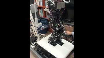 Biped Walking of SUBO 1 on Slope Changing Ground 2 HQ