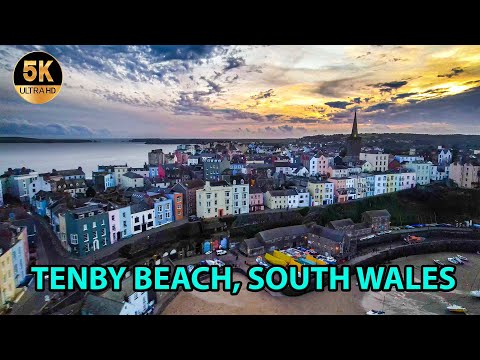 Tenby, The Most Popular Beach In South Wales, Pembrokeshire