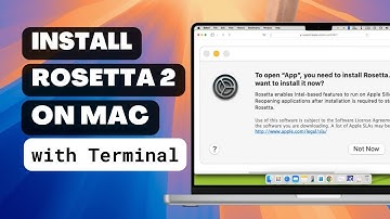 How to install Rosetta 2 manually on Apple Silicon macOS with Terminal