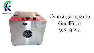 Сушка-дегідратор на 10 полиць GoodFood WS10 Pro для харчових продуктів