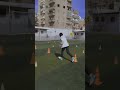 تمرين الجري الزجزاجي 