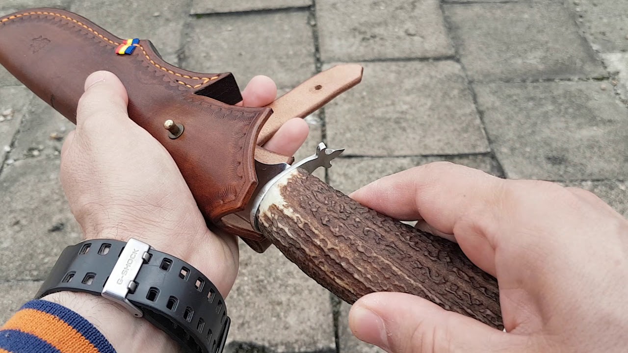 Teaca pentru cutit de vanatoare!