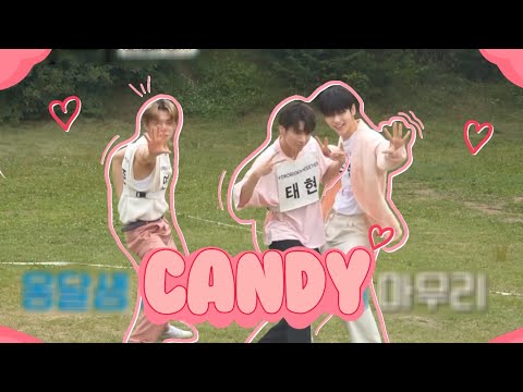 TXT (Soobin, Yeonjun, & Taehyun) dancing Candy - H.O.T. [TXT 30 SECOND VIDEO]