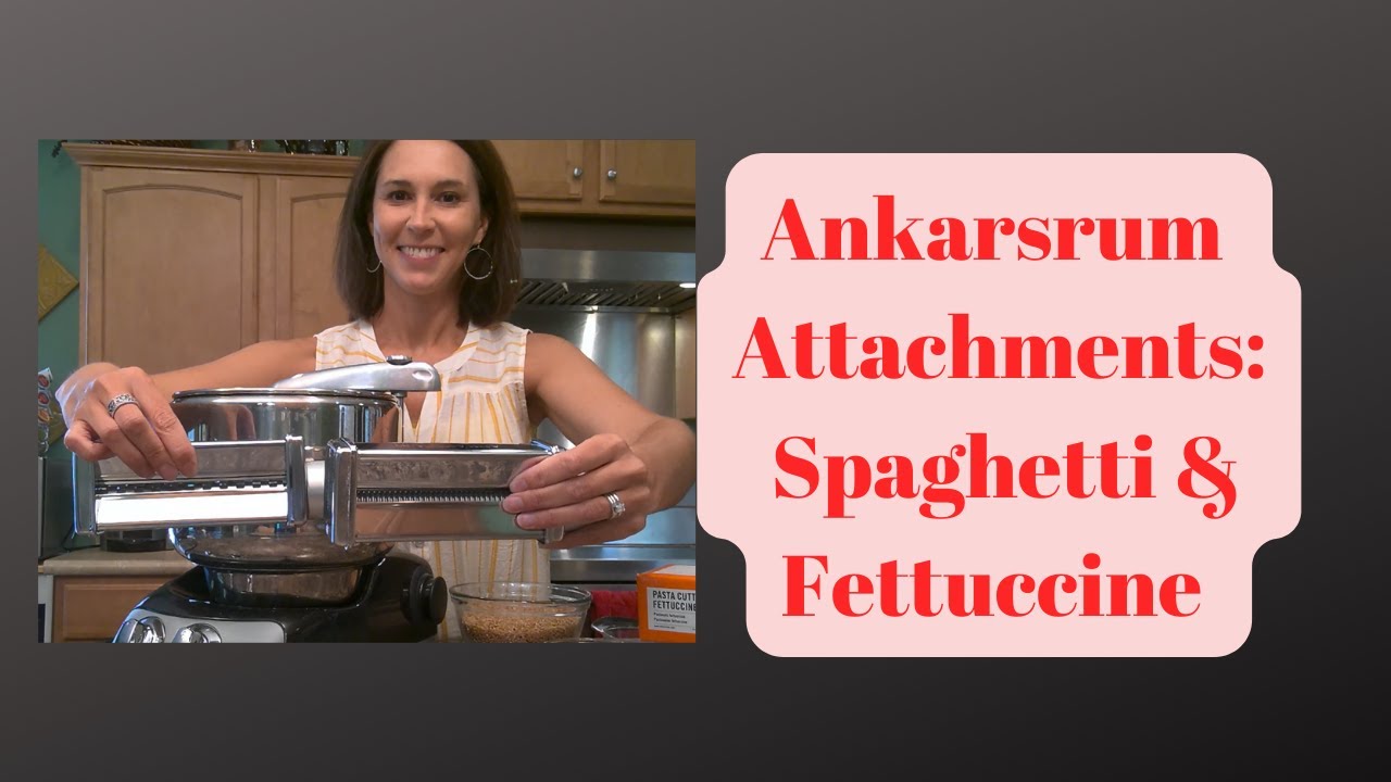 The Spaghetti and Fettuccine Attachments for the Ankarsrum Mixer  @Tracy-Hart 