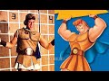 Disneys hercules liveaction animation references comparison