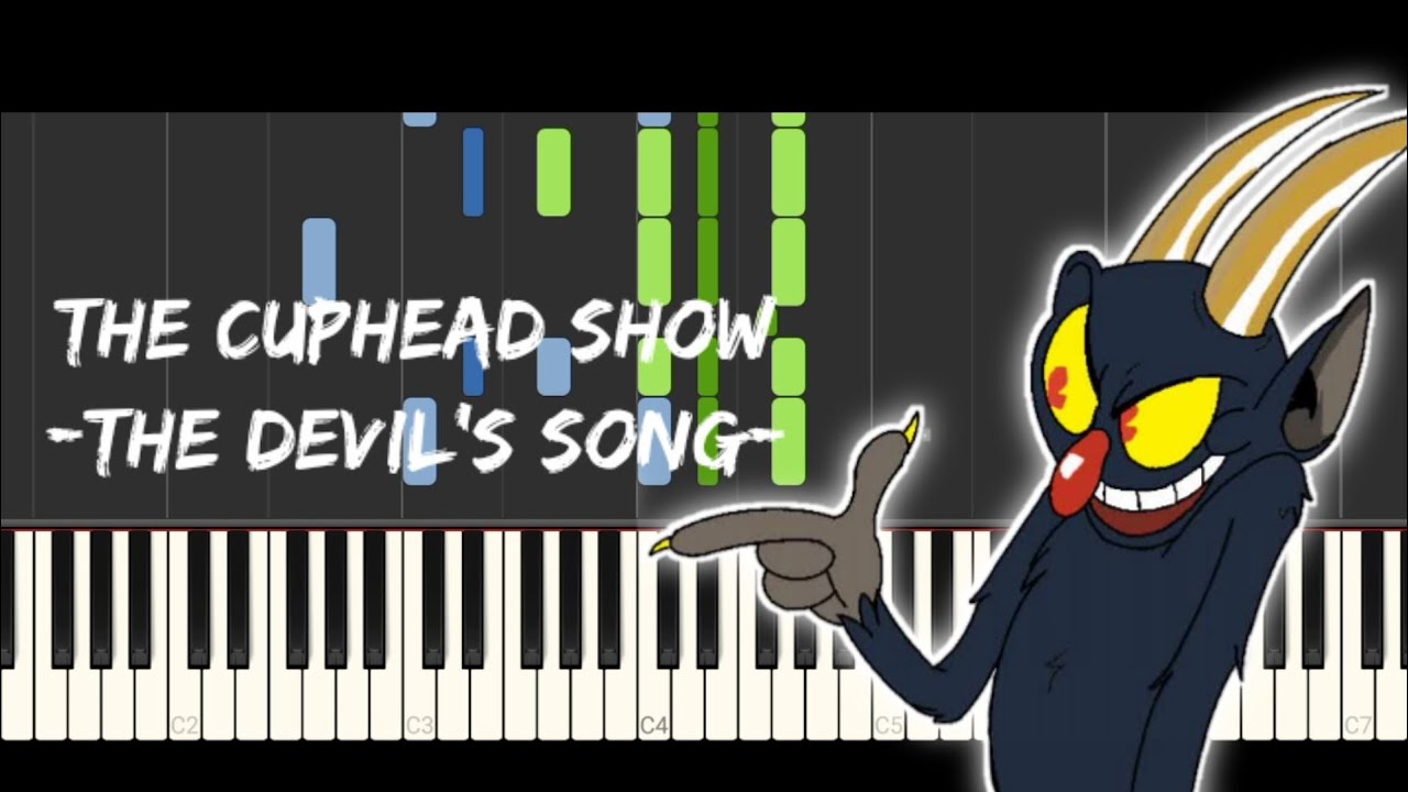 The Devil's Song (Piano Tutorial) | The Cuphead Show | RaptorWader