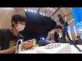 how speedcubing sounds like in Japanese. Masayuki Hirai and Ao Nogami speech.
