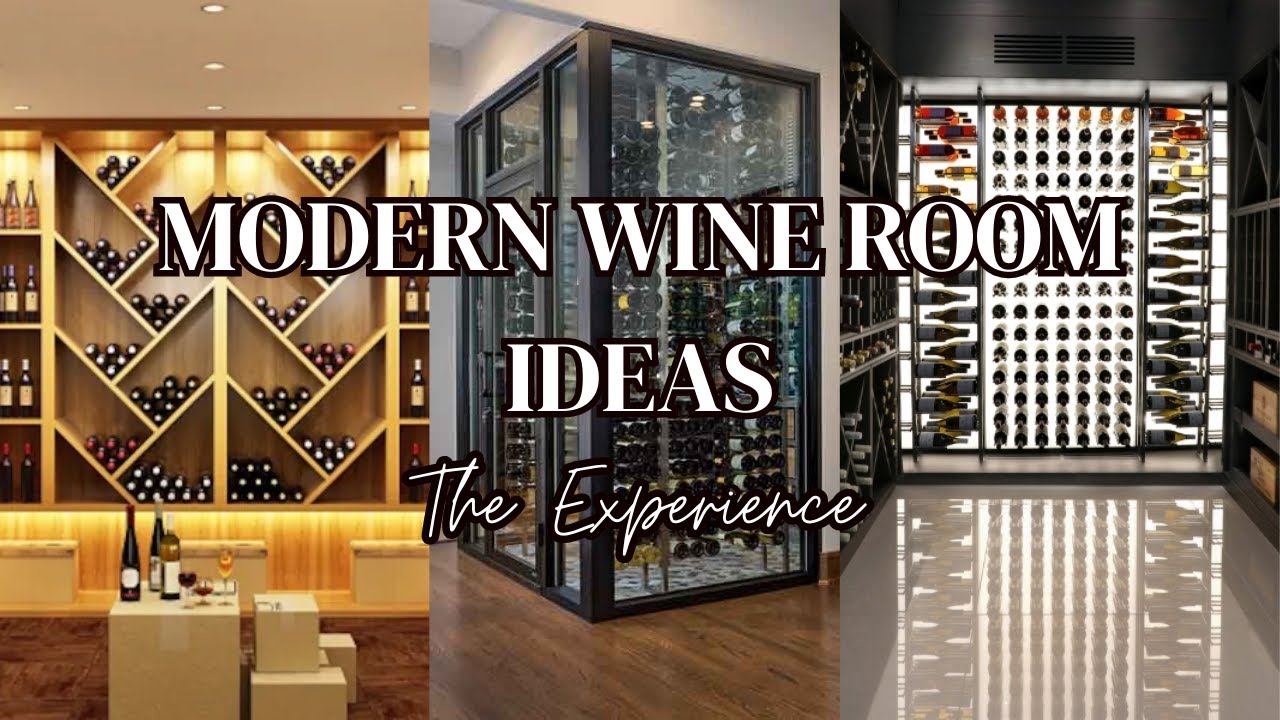 Modern Wine Room Ideas YouTube