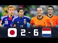 日本代表 vs オランダ代表｜W杯2026前の代表戦の合計スコア
