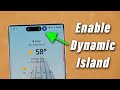 Get dynamic island on any samsung galaxy or android smartphone like the iphone 14 pro max