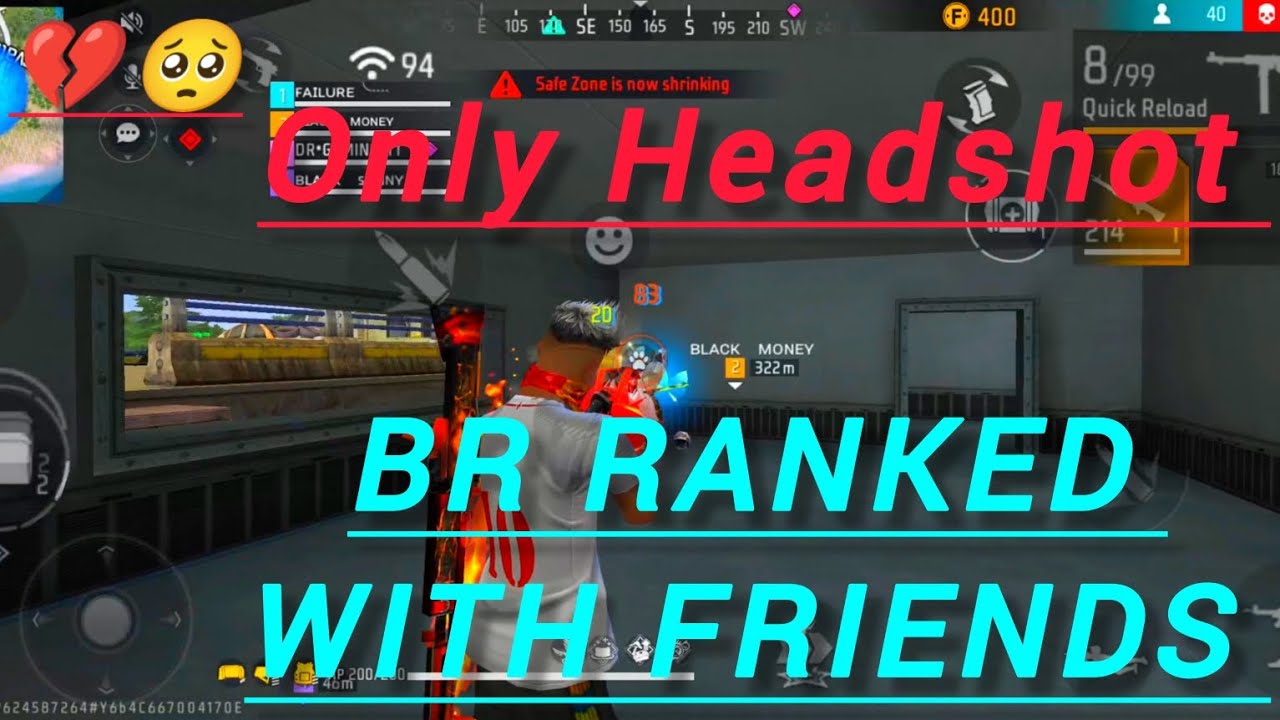 BR RANKED WITH FRIENDS #drgamingyt#freefire#gameplay#gaming#longvideo# ...