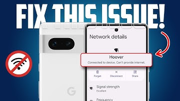 How to Fix WIFI "Connected to Device, Can