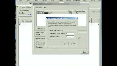 Creating a Remote Site License in QuoteWerks