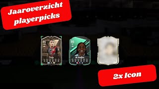 Icons uit jaaroverzicht playerpicks.