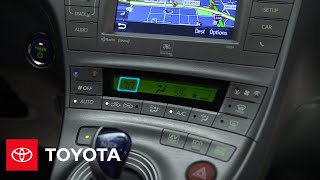 2012 Prius How-To: Steering Wheel Climate Controls | Toyota