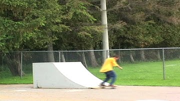 Nollie Bigspin Heel Flip