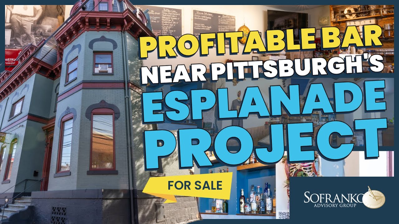 Profitable Bar Near Pittsburgh's Upcoming Esplanade Project - FOR SALE - Sofranko Advisory Group