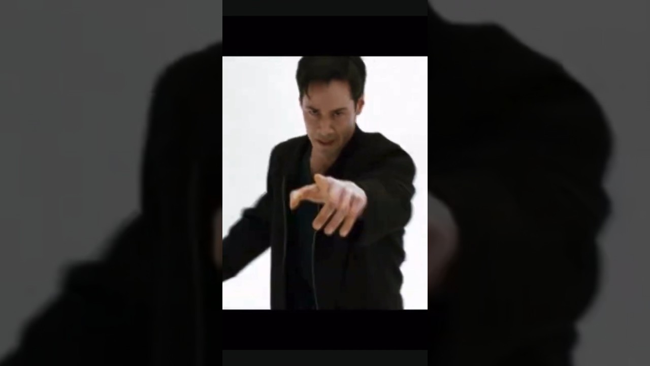 Neo’s reaction to a horribly edited matrix intro. 