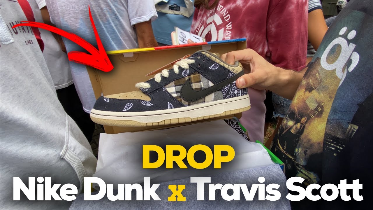 travis scott dunk drop