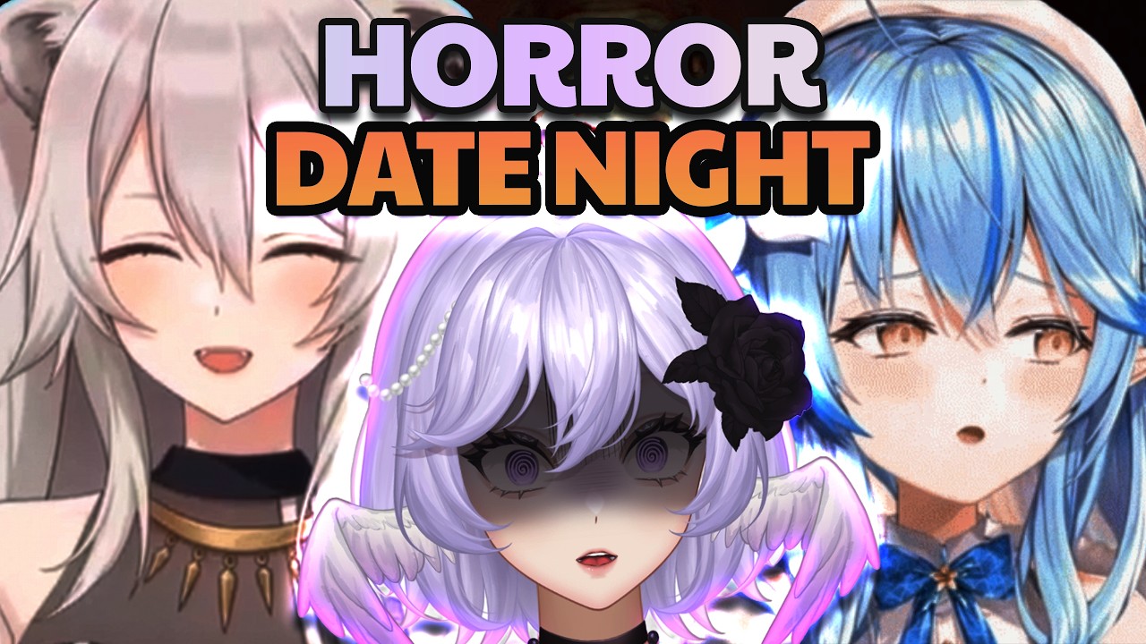 Vtuber Third Wheels Lamy and Botans Horror Game Date!