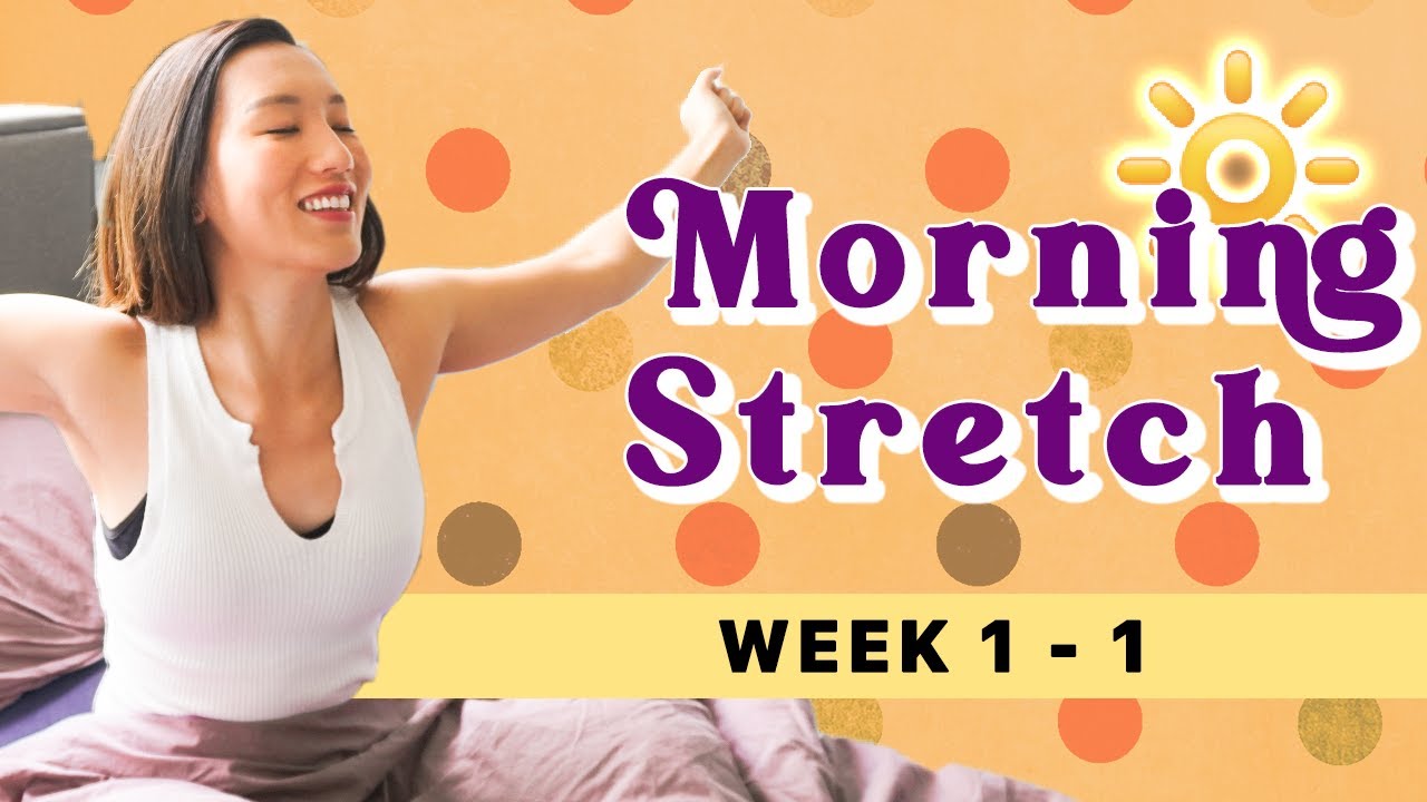 10 MIN Morning Stretch for Beginner Aerial Dancer (Standing) [Wk1.1]