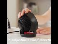 Gaiatop Air Circulator Fan, Portable Desk Fan Table Fan Dorm Fan, 5-Inch Small Fan 3 Speed #gadgets