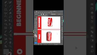 Adobe Illustrator 3D Tutorial How to Draw a 3DCoca-Cola can Like a PRO #shorts #graphicdesign