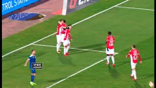 Superliga Srbije 2017/18, 19. kolo: Crvena zvezda - Radnik Surdulica 5:0