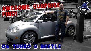 The CAR WIZARD gets an awesome surprise while modding 'Wartortle'  his 04 VW Turbo S Beetle