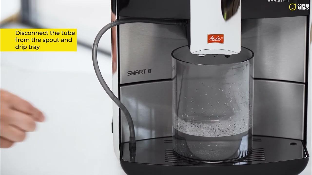 Melitta Barista. Descaling the coffee machine YouTube