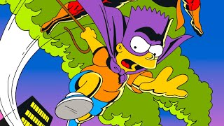 Bart Becomes a Super Hero Comic Explained