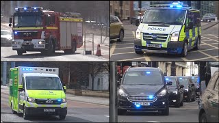 UK Emergency Vehicles Responding - Best of 2021!