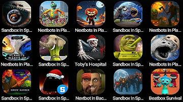 New Update All Monster Nextbots In Playground mod VS Shooter Nextbots: Sandbox Mod,Sandbox In Space.