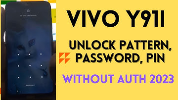 Vivo Y91i (1820) Pattern + FRP Unlock New Security 2023 Without Authentication Free - Miracle V2.82