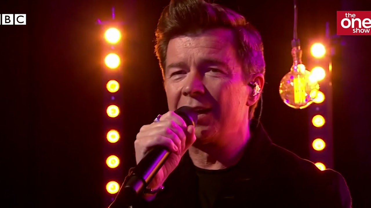Rick Astley - Never Gonna Give You Up (Live On The One Show)