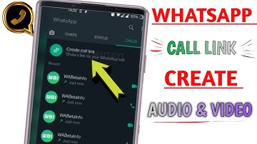 WhatsApp call link create update||WhatsApp audio& video call link create||WhatsApp call link
